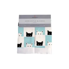 Peek-A-Boo Cats Newcastle Blankie