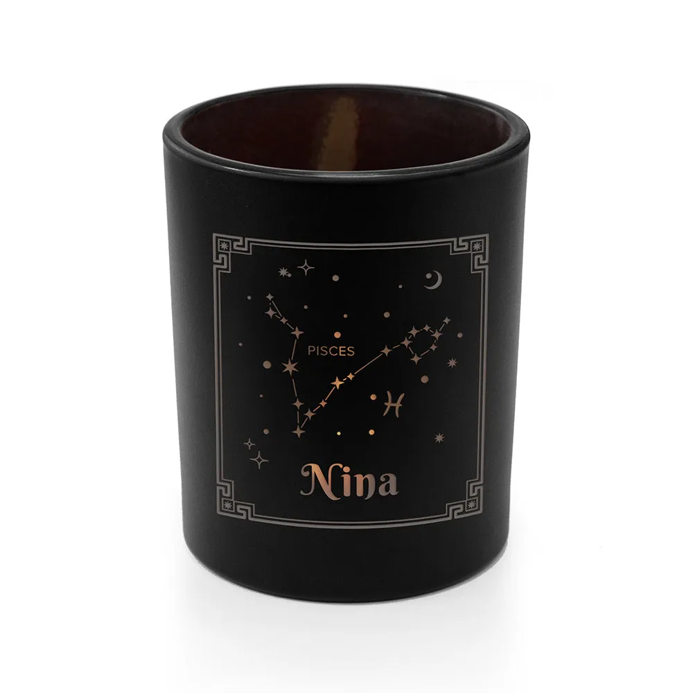 Personalised Zodiac Candle Holder