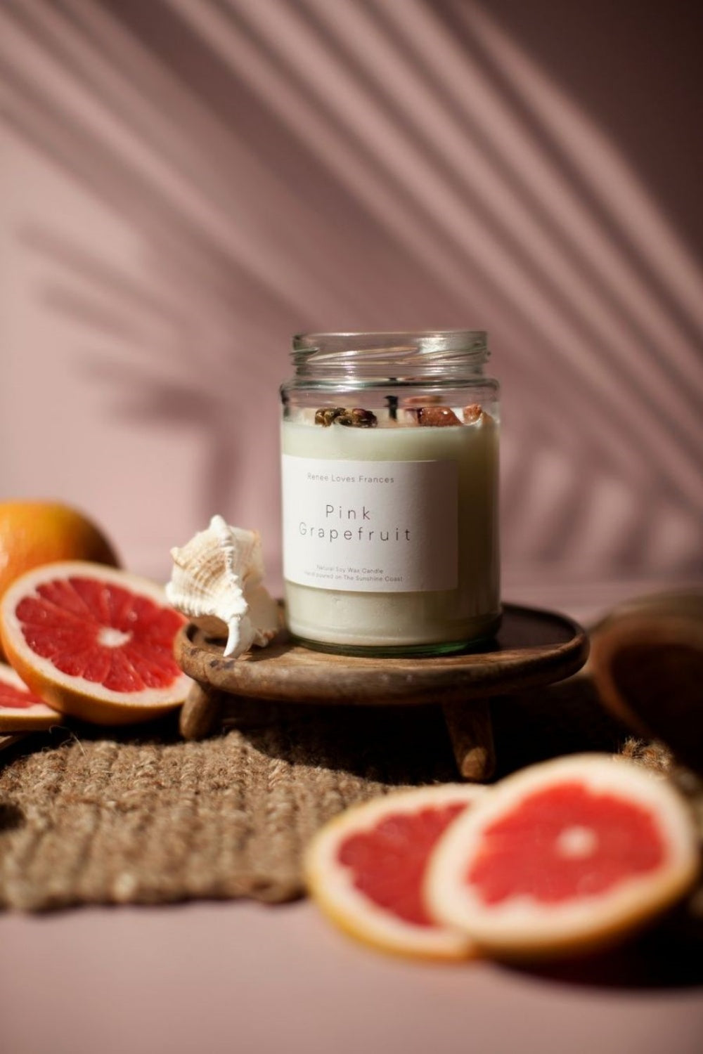 PINK GRAPEFRUIT CANDLE