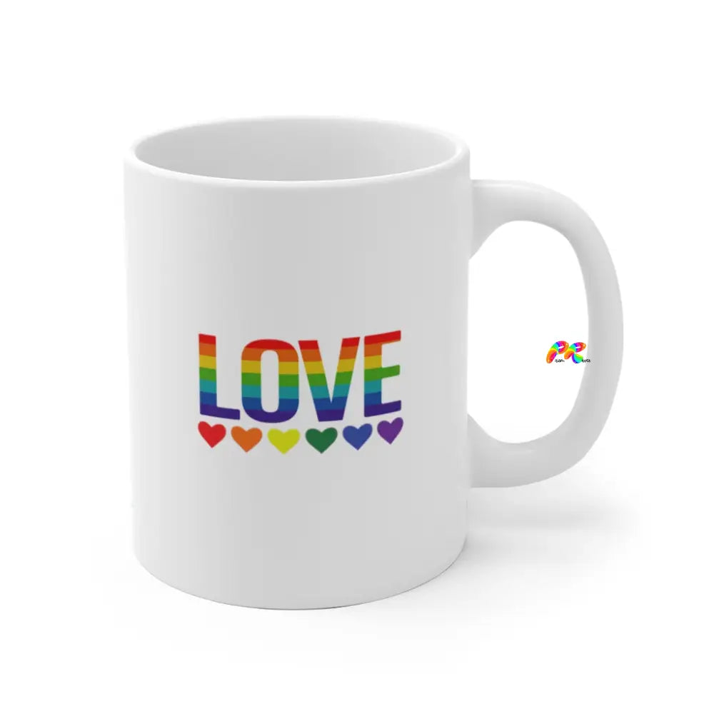 Pride/LGBTQ White Ceramic Mug Pride Gift