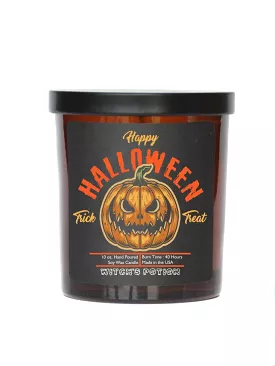 Pumpkin Trick or Treat Halloween Candles - Soy Wax Candle