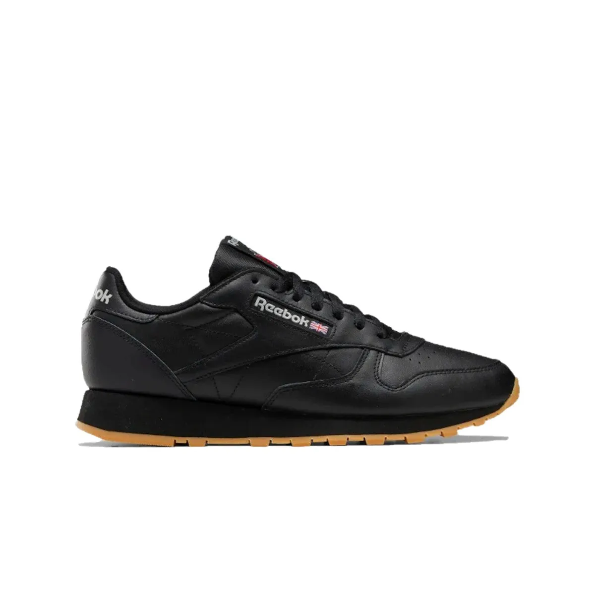 REEBOK GY0954 (100008493) CLASSIC LEATHER MN'S (Medium) Black/Grey/Gum Leather Lifestyle Shoes