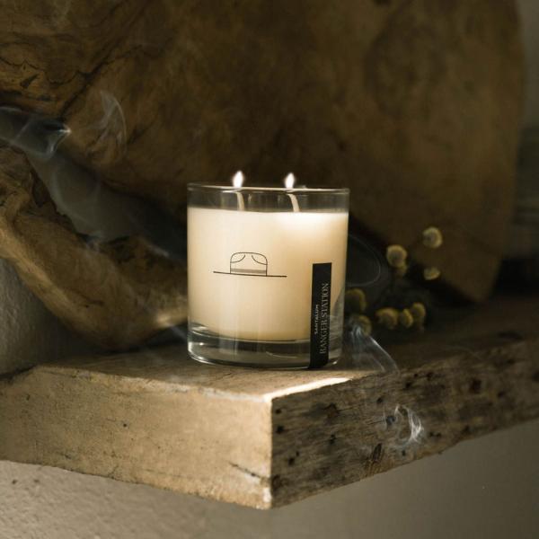 ROCKS GLASS CANDLE - SANTALUM