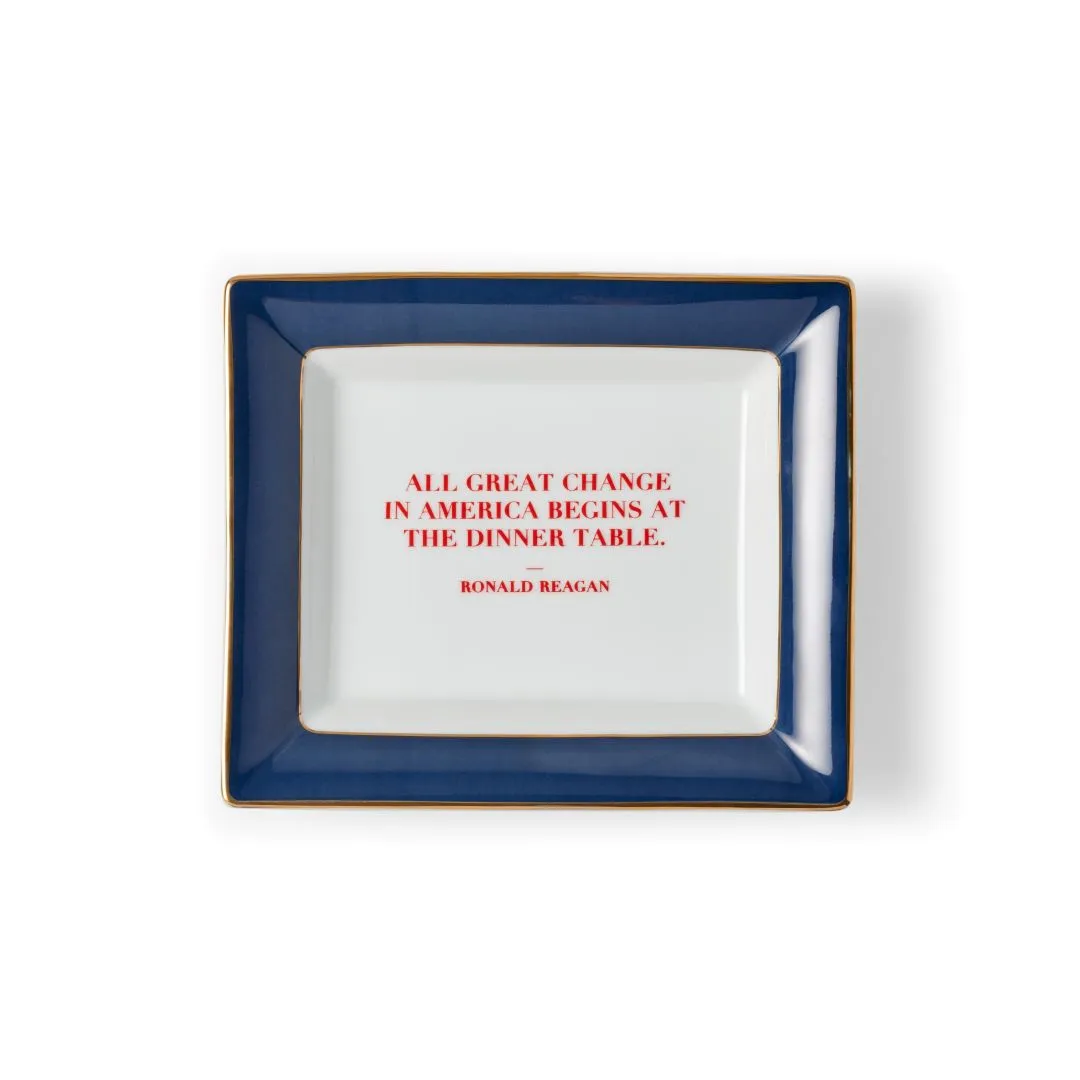 Ronald Reagan Repartee Tray