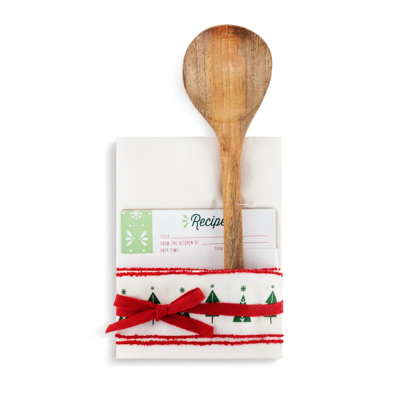 Season To Bake Towel & Spoon With Recipe Card