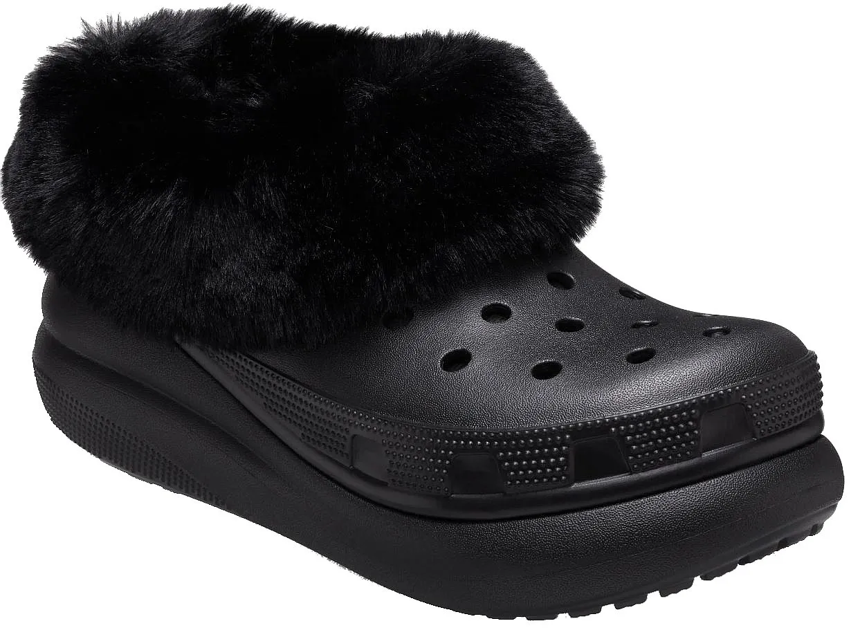 shoes Crocs Furever Crush - Black - women´s