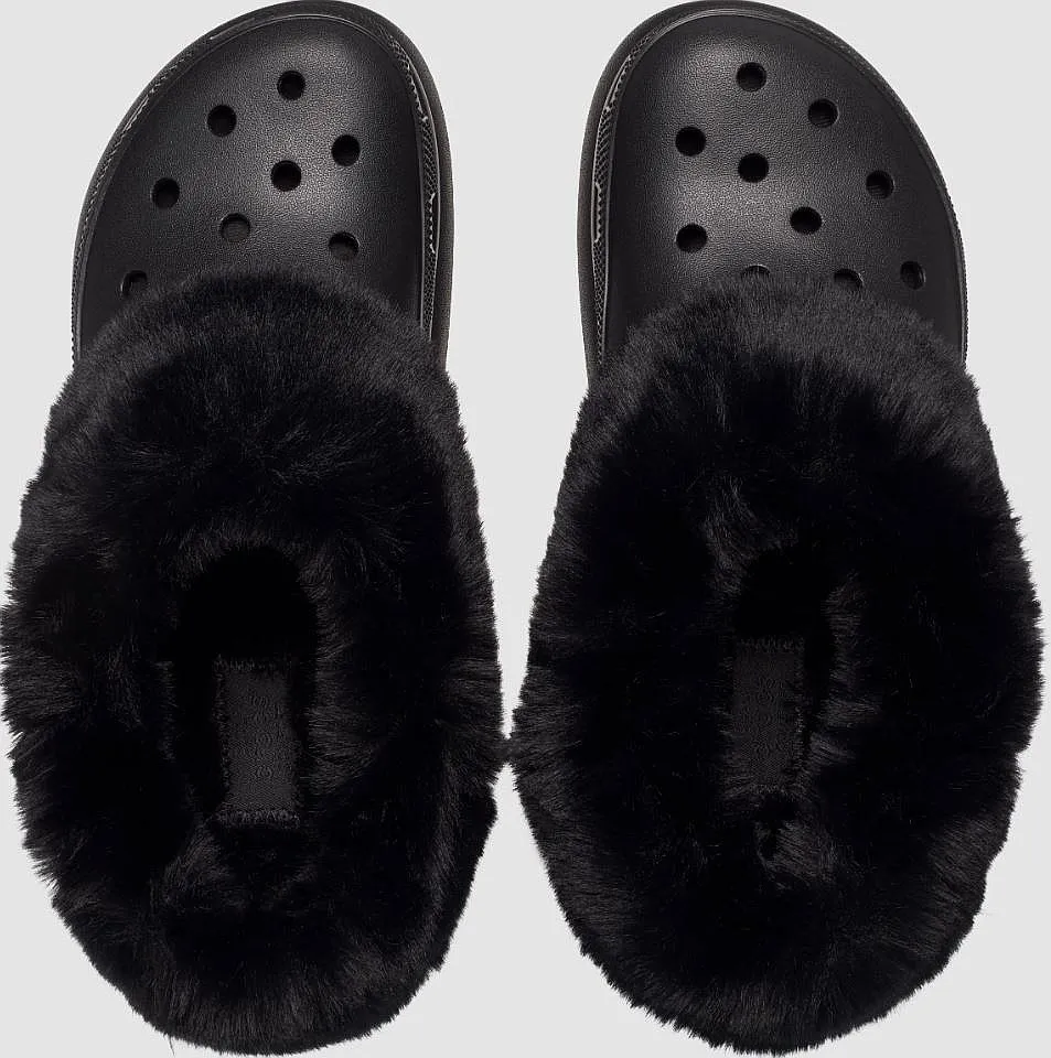 shoes Crocs Furever Crush - Black - women´s