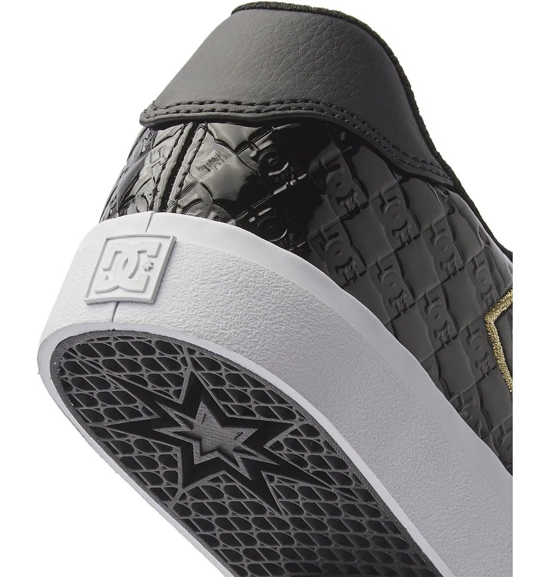 shoes DC Chelsea Plus SE SN - BG3/Black/Gold - women´s