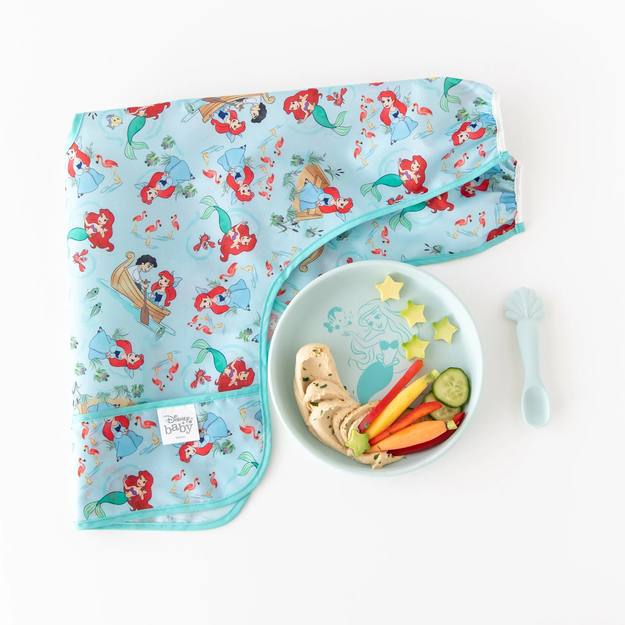 Silicone Plate + Spoon Set: Disney Princess Ariel