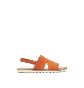 'Sorel' Women's Ella II Slingback Sandal - Desert Sun / Chalk