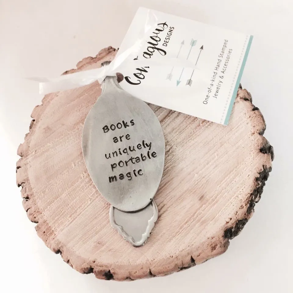 Spoon Bookmark - Custom Hand Stamped