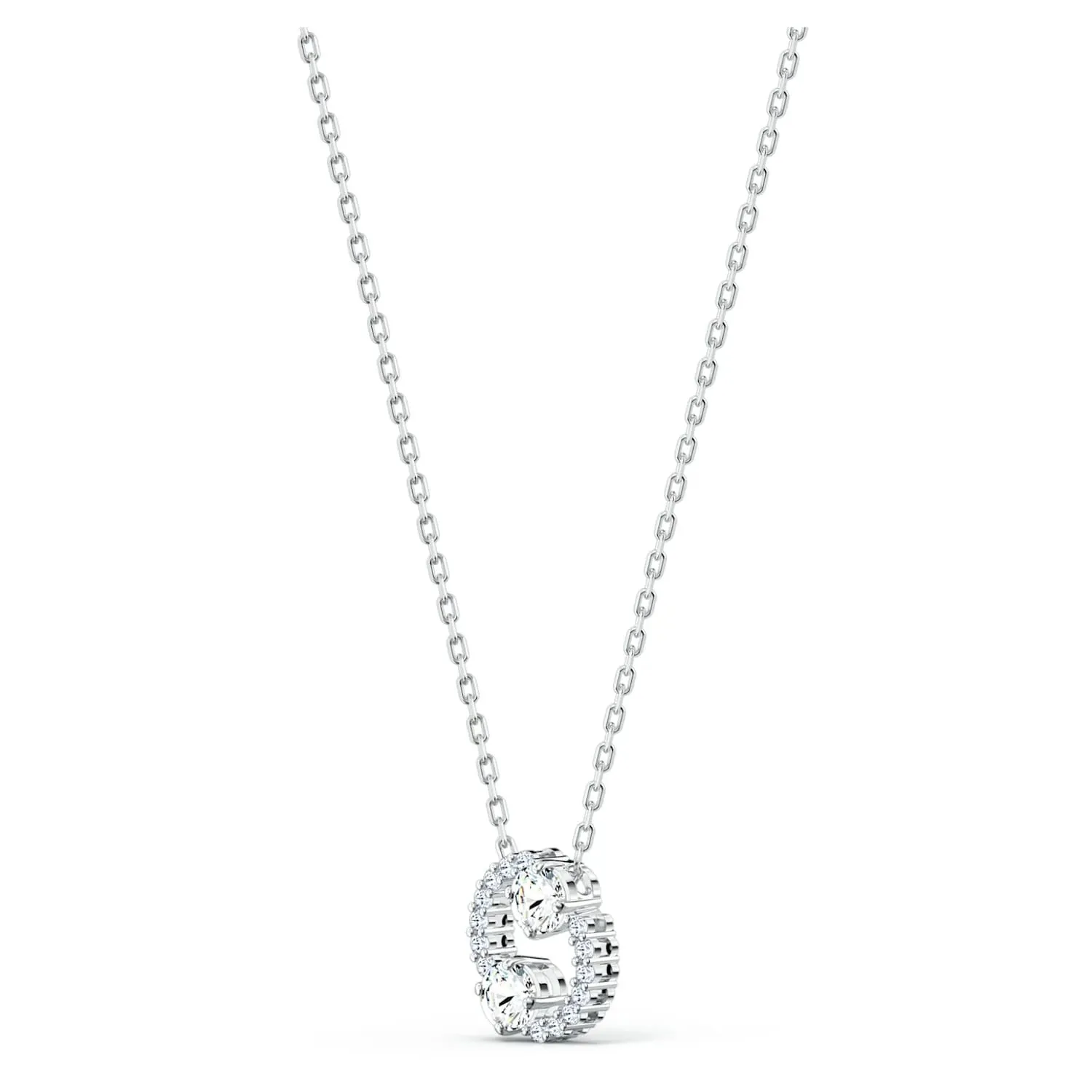 Swarovski Zodiac II Pendant Necklace, CANCER, White, Mixed Metal Finish -5561422