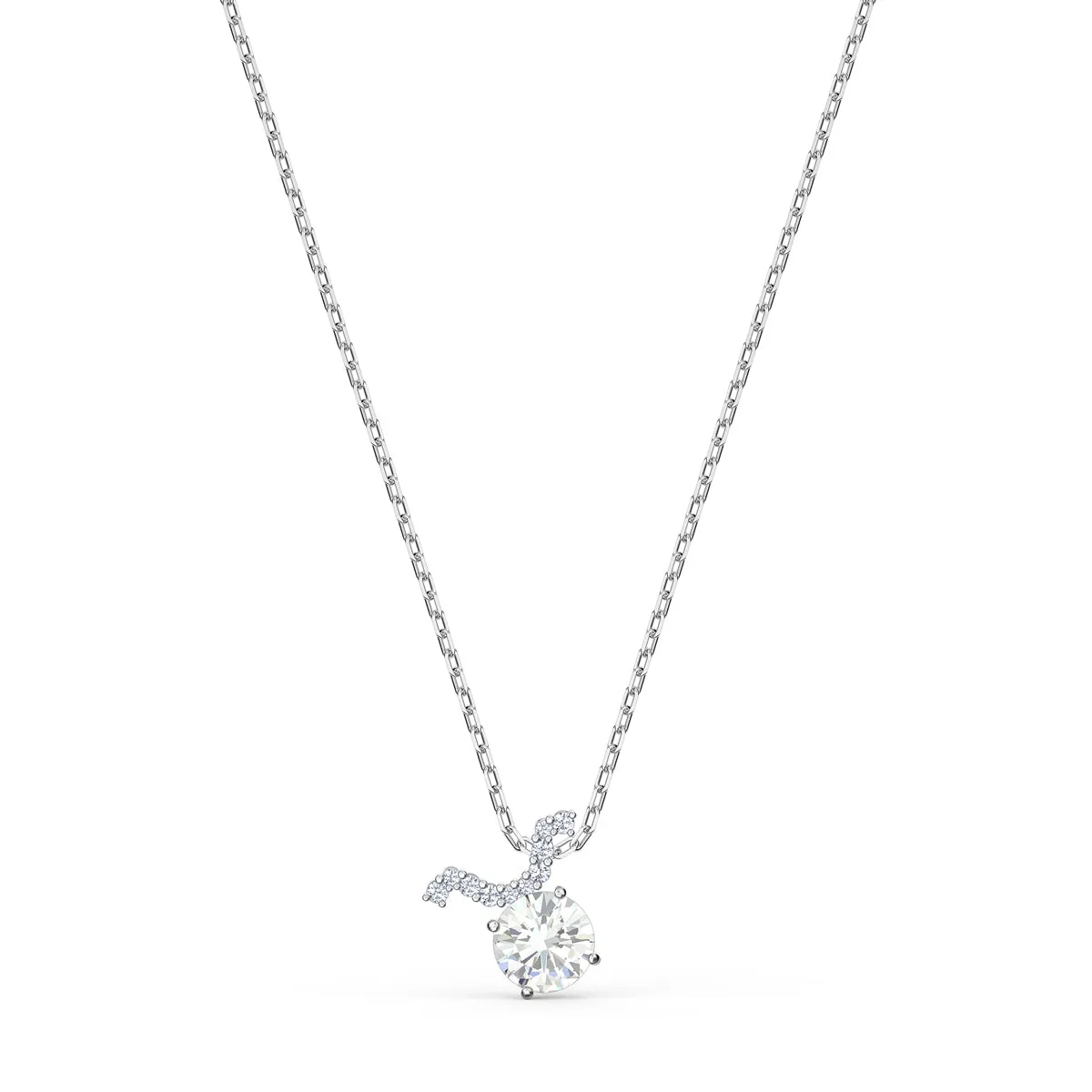 Swarovski Zodiac Pendant Necklace, Taurus, White, Mixed Metal Finish -5556905