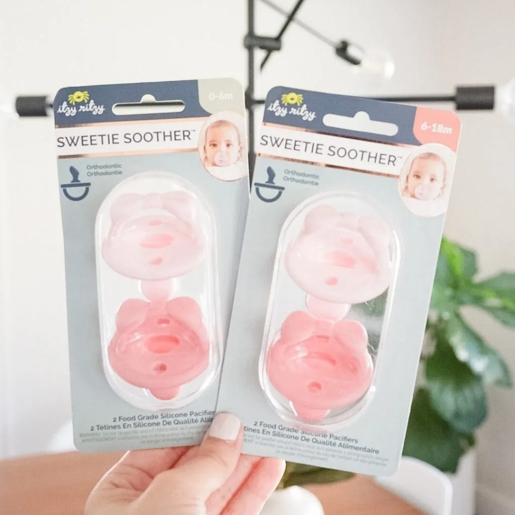 Sweetie Soother Orthodontic Silicone Pacifier 0-6M