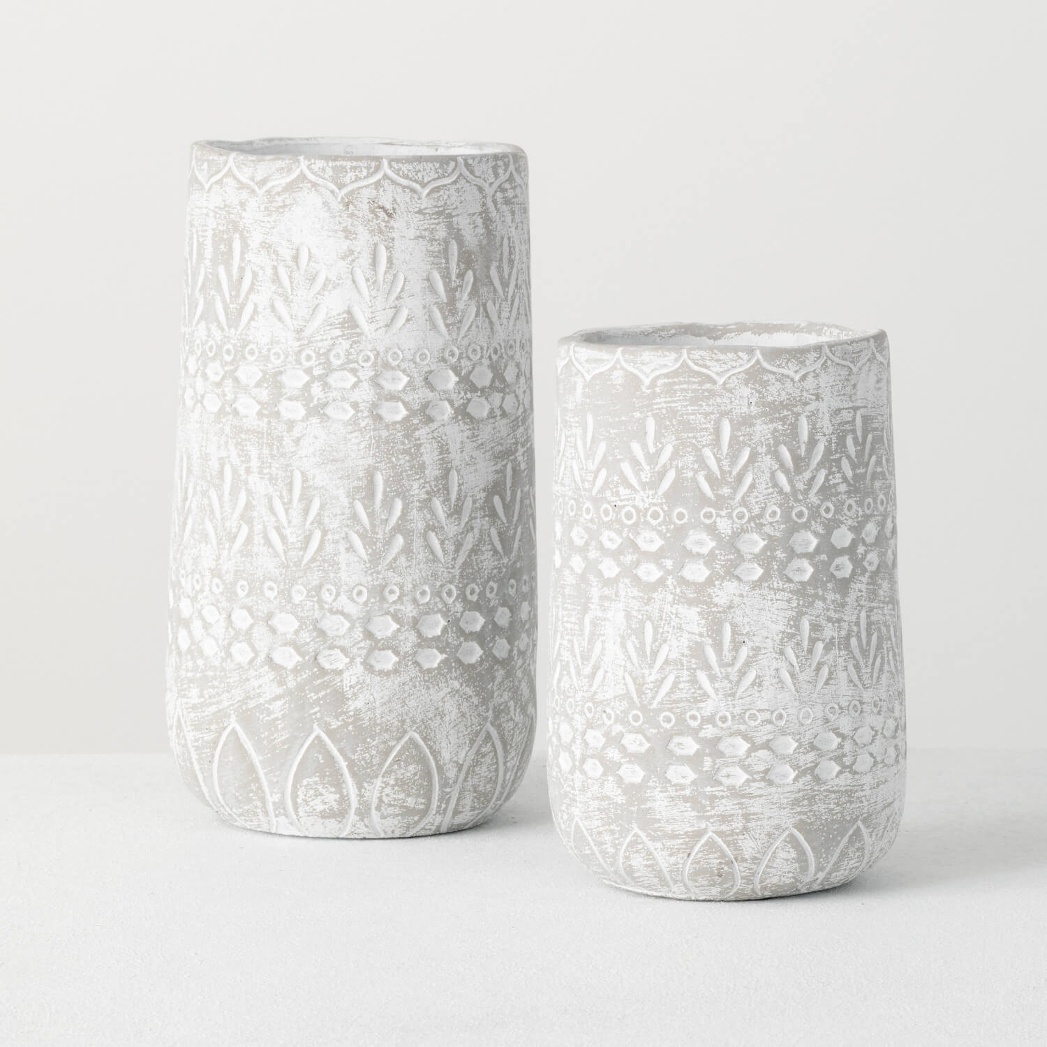 Textured Vase Set Of 2