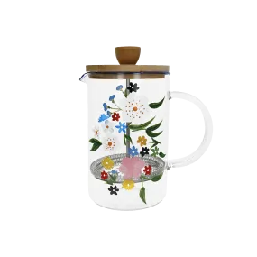 The French Press - Garden Teddy Floral / Glass