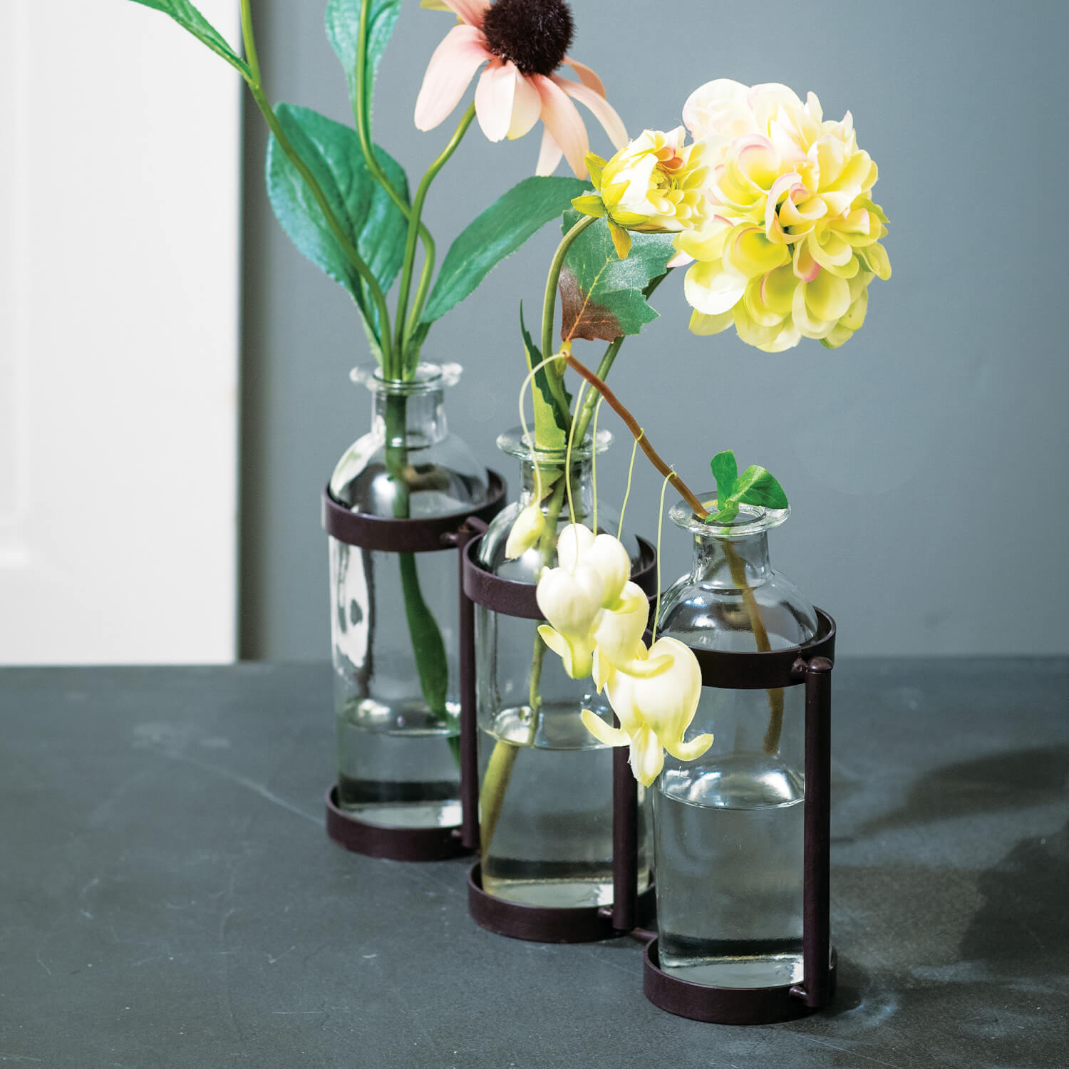 Three Bottle Vase