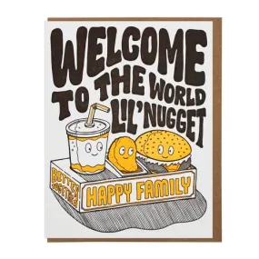 Welcome Lil' Nugget Baby Card