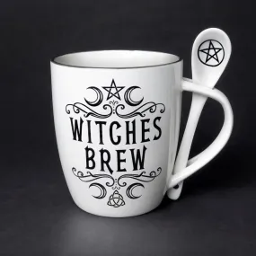 Witches Brew Mug & Spoon Set