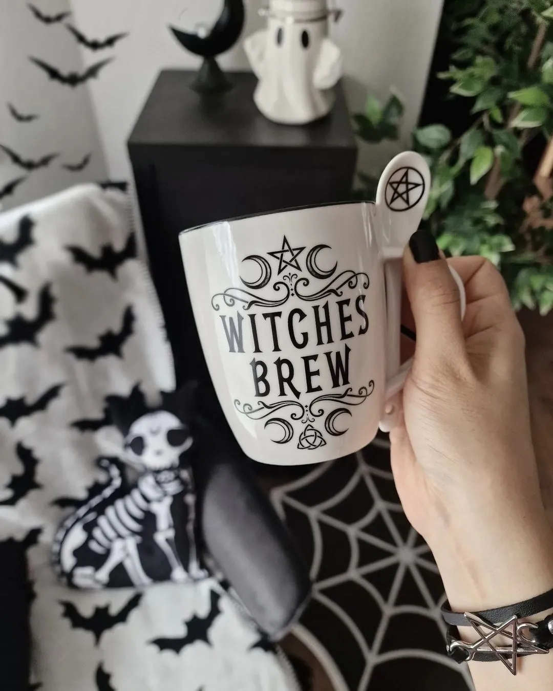 Witches Brew Mug & Spoon Set