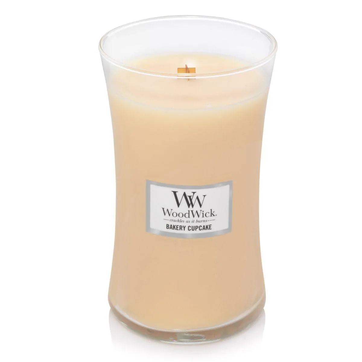 WoodWick Bakery Cupcake Large Candle Crackles As It Burns 610G Hourglass