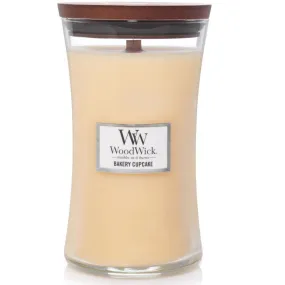 WoodWick Bakery Cupcake Large Candle Crackles As It Burns 610G Hourglass