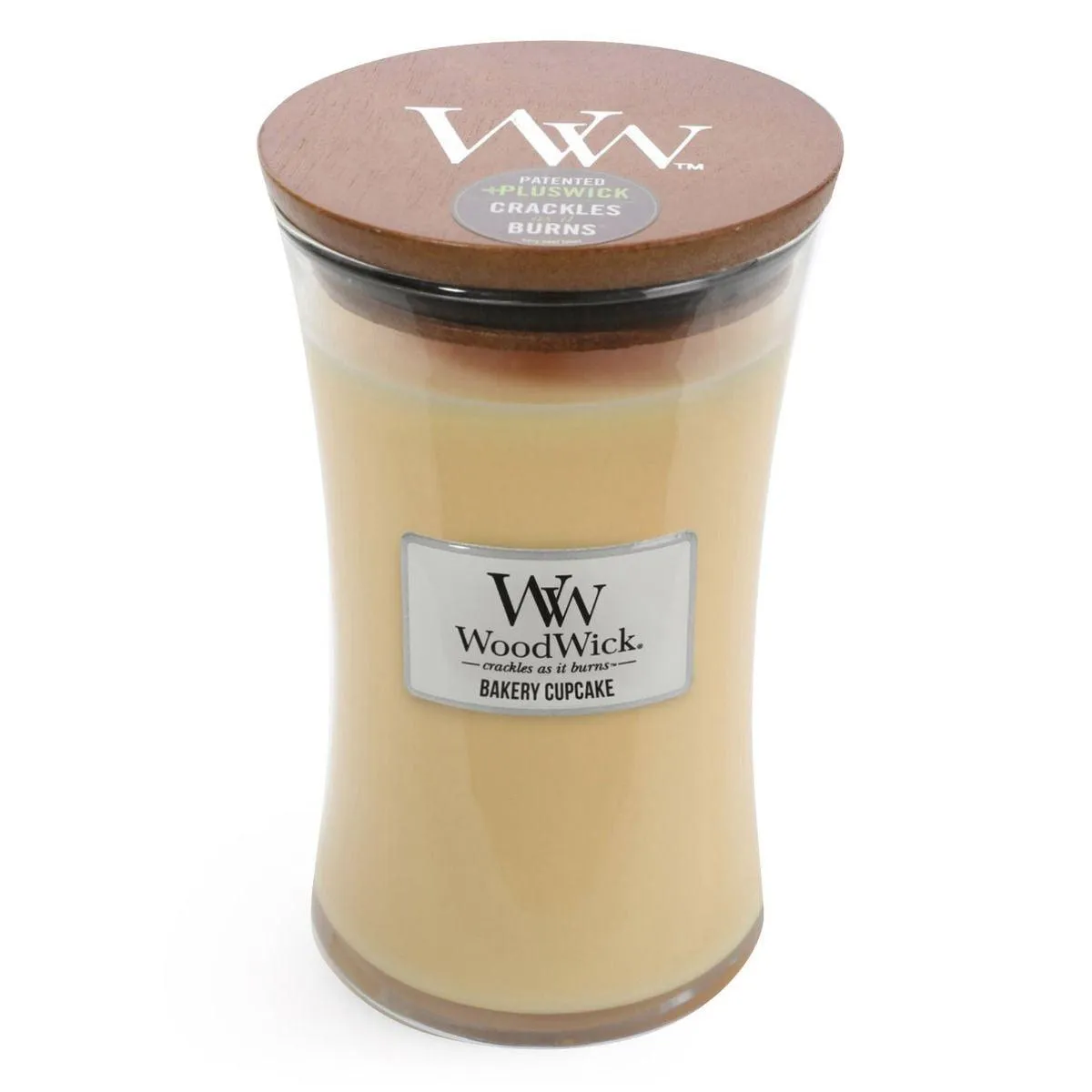 WoodWick Bakery Cupcake Large Candle Crackles As It Burns 610G Hourglass