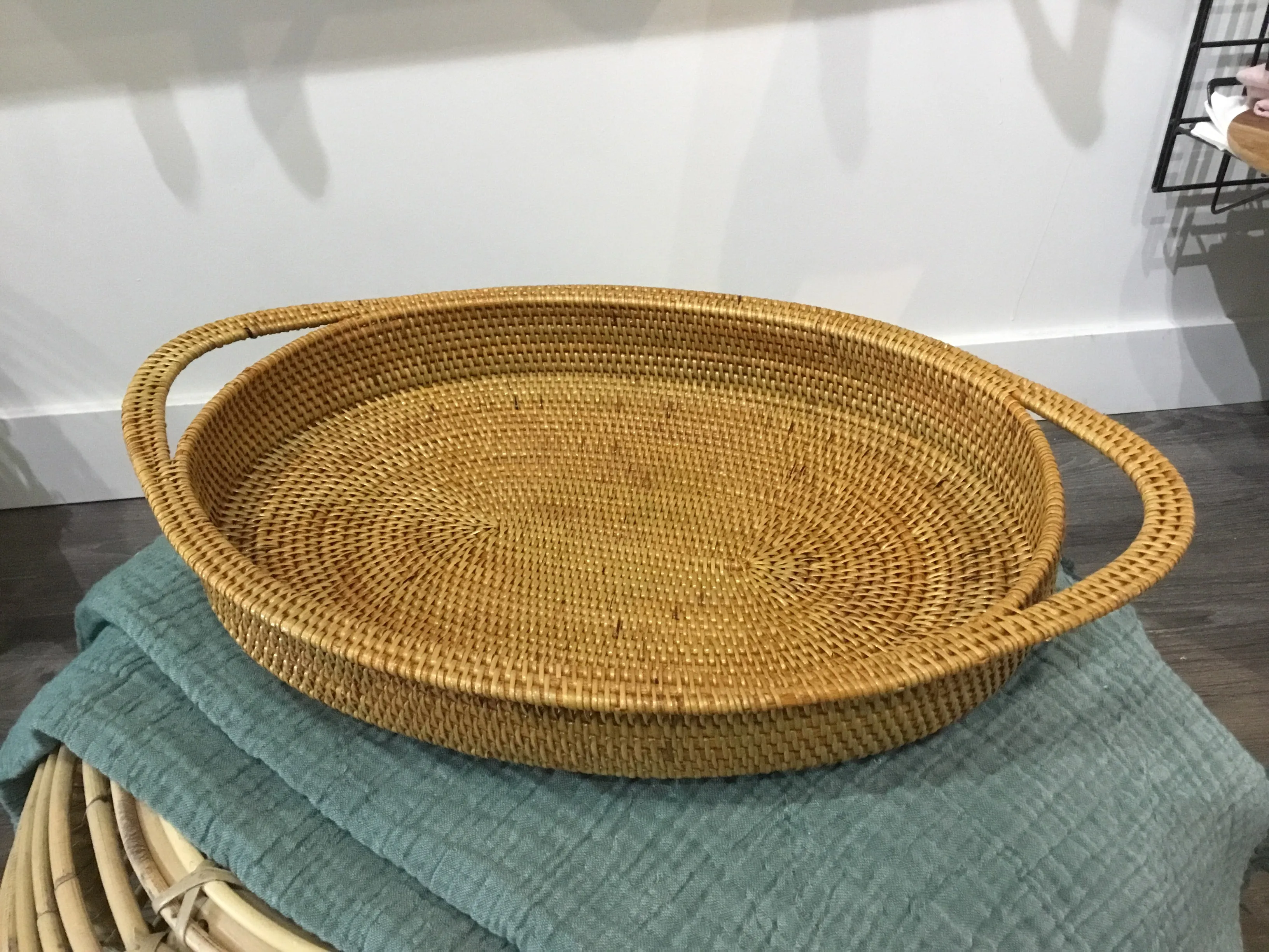 Woven Oval Tray Atta Grass