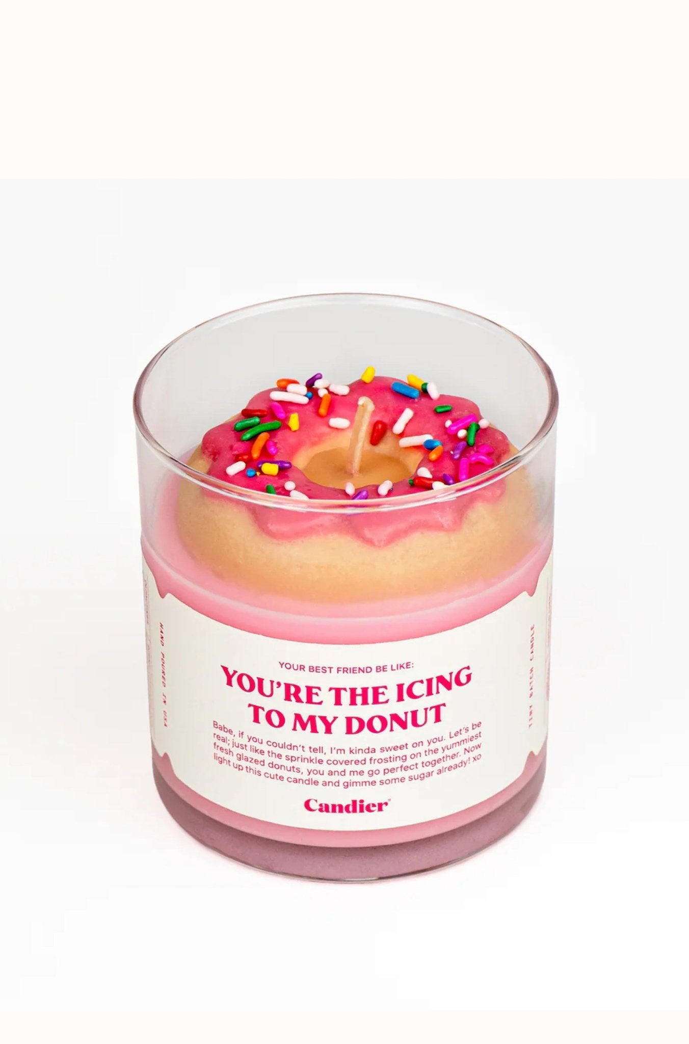 Your the icing to my donut candle