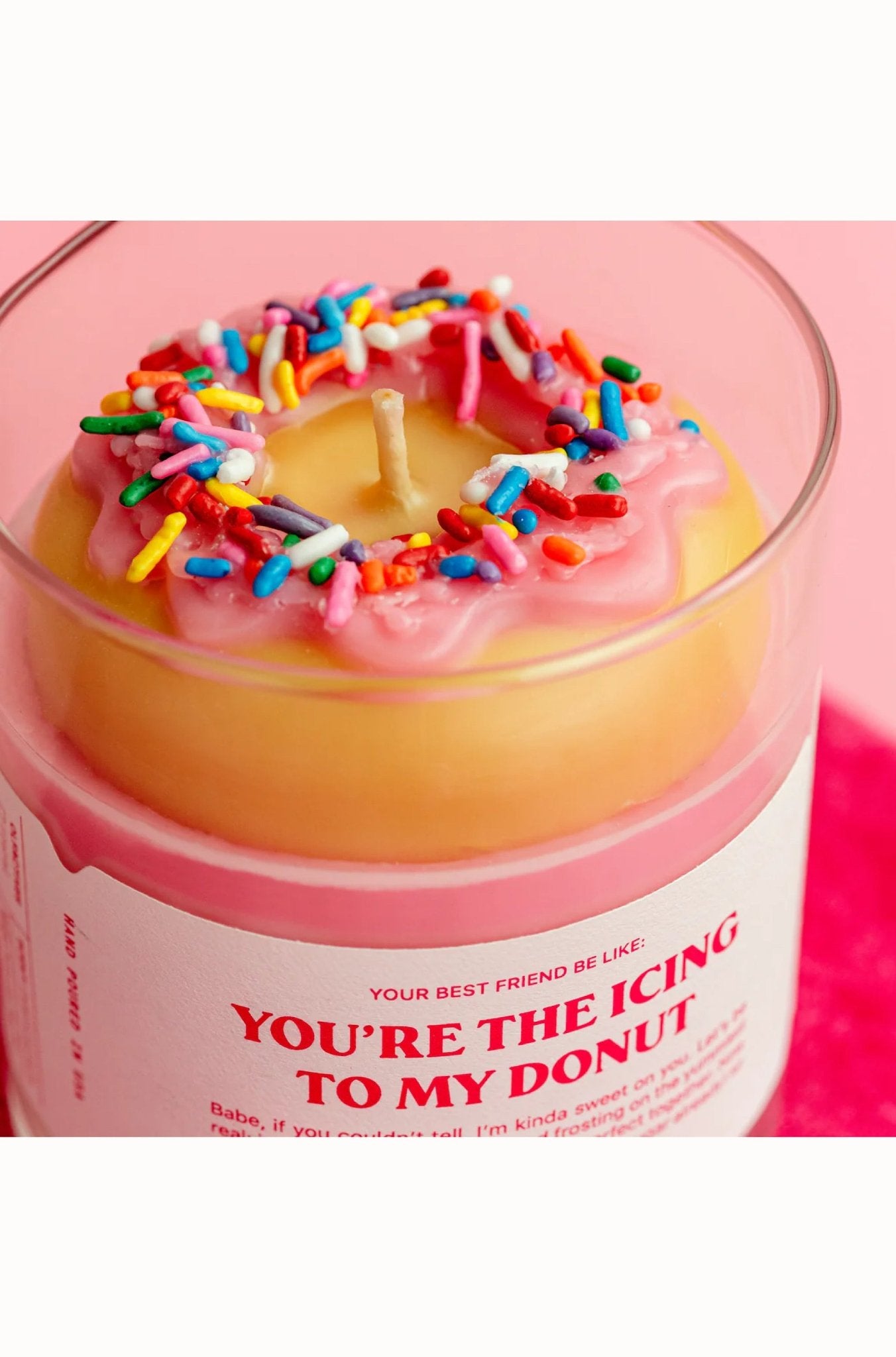 Your the icing to my donut candle