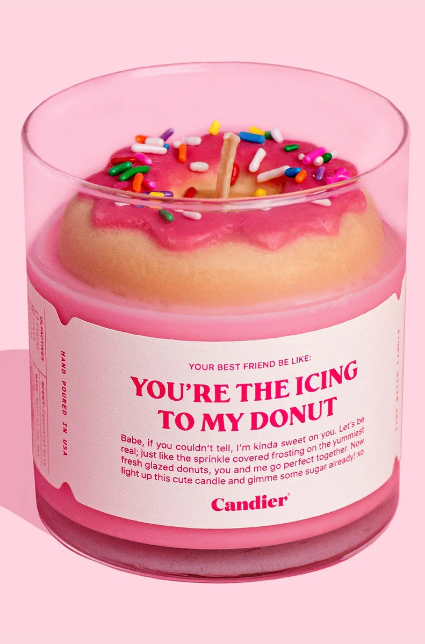 Your the icing to my donut candle