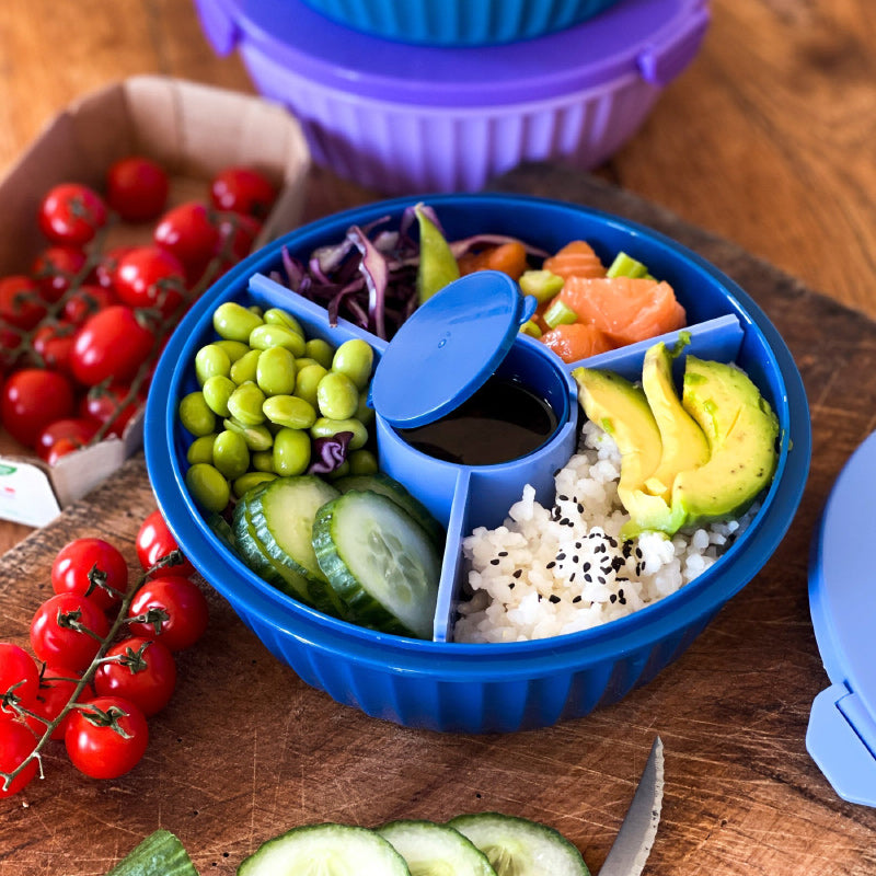 Yumbox Poke Bowl 3C - Hawaii Blue