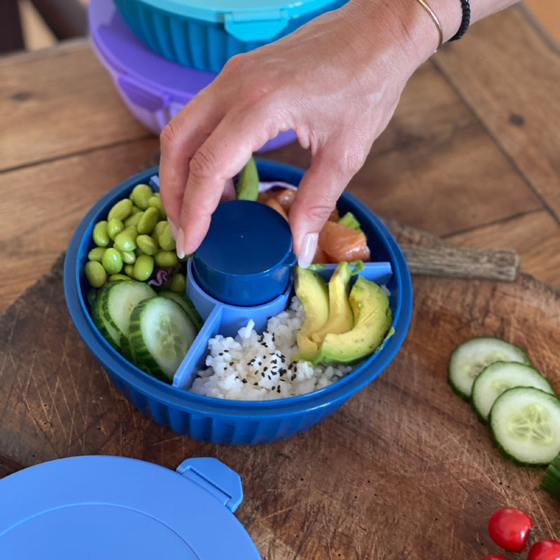 Yumbox Poke Bowl 3C - Hawaii Blue